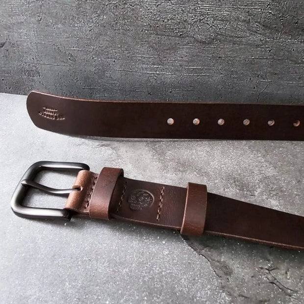Browstone Leather Belt Handmade
