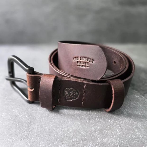 Browstone Leather Belt Handmade