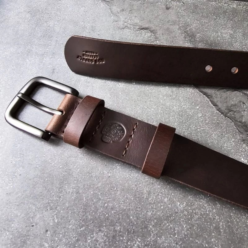 Browstone Leather Belt Handmade