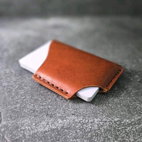 Hornet Card Holder Leather Minimalist