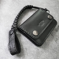 PISTON Wallet, Leather trucker wallet compaq size - full set