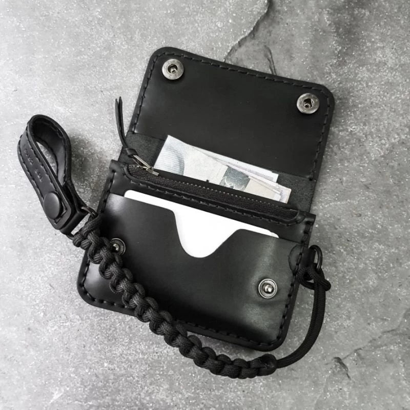 PISTON Wallet, Leather trucker wallet compaq size - full set
