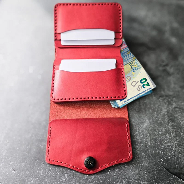 Tokyo Wallet RED Spesial Edition Full Italian Leather