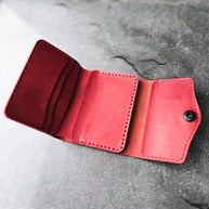 BDS Tokyo Wallet RED Spesial Edition Full Italian Leather leMei