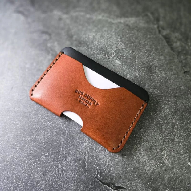 CAPITOL CARD HOLDER- Premium Leather Card Holder Handcrafted